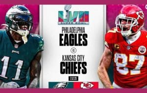 Super Bowl 2023 com Show do intervalo e Eagles x Chiefs