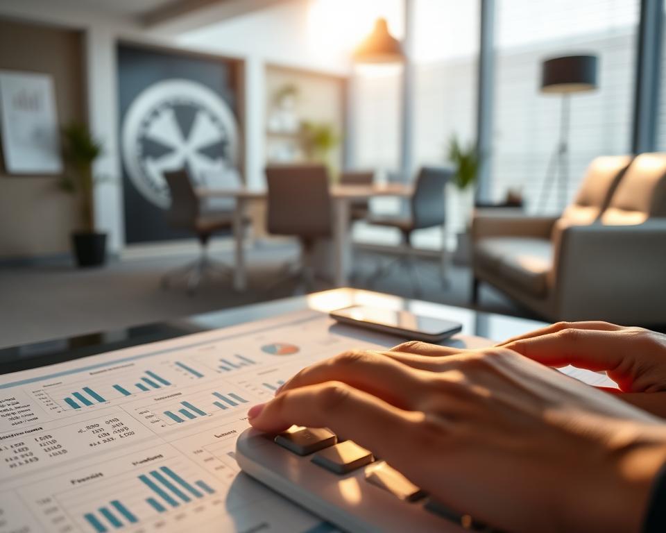 Automação de relatórios financeiros em Excel