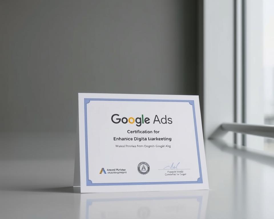Certificações de Google Ads para Marketing Digital
