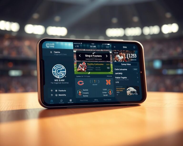 Aplicativo para assistir College Football