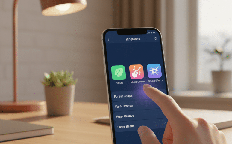 Aplicativo que personaliza o toque de celular