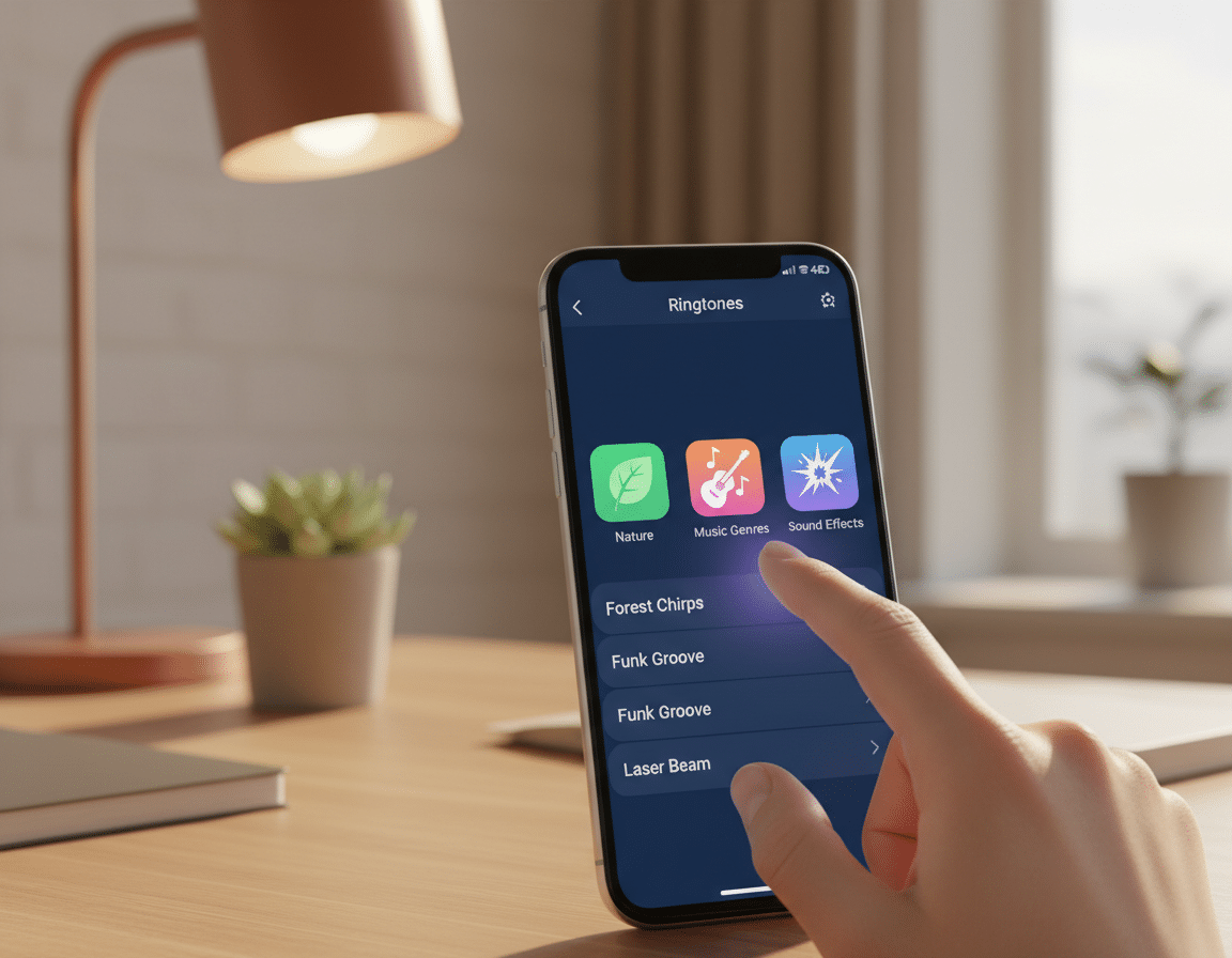 Aplicativo que personaliza o toque de celular