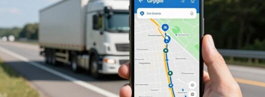 Aplicativo GPS de caminhão grátis para celular