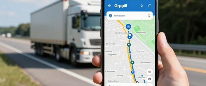 Aplicativo GPS de caminhão grátis para celular