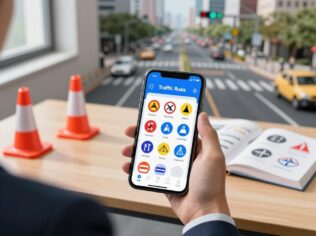 Aplicativo para aprender as regras de trânsito facilmente