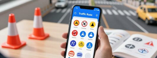 Aplicativo para aprender as regras de trânsito facilmente
