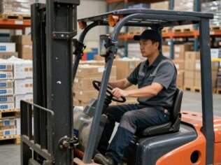 Aprenda a operar empilhadeira e consiga certificação pelo app