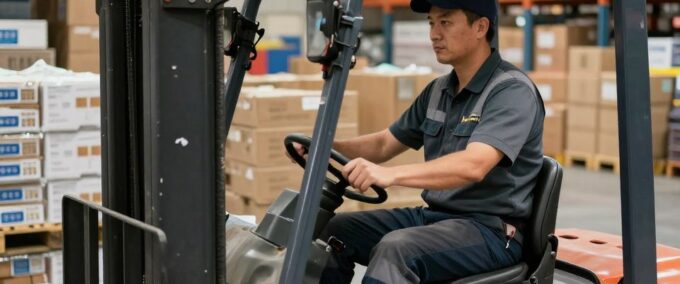 Aprenda a operar empilhadeira e consiga certificação pelo app