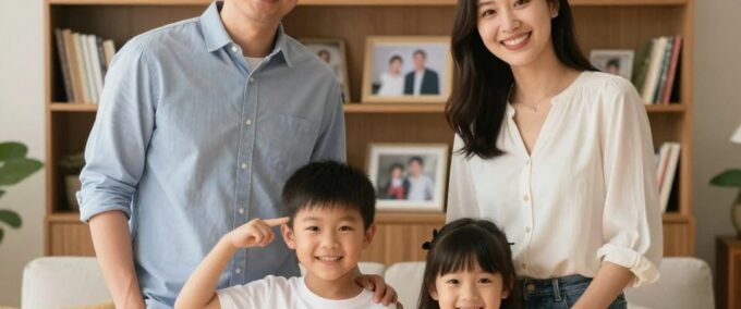 IA que faz foto em família