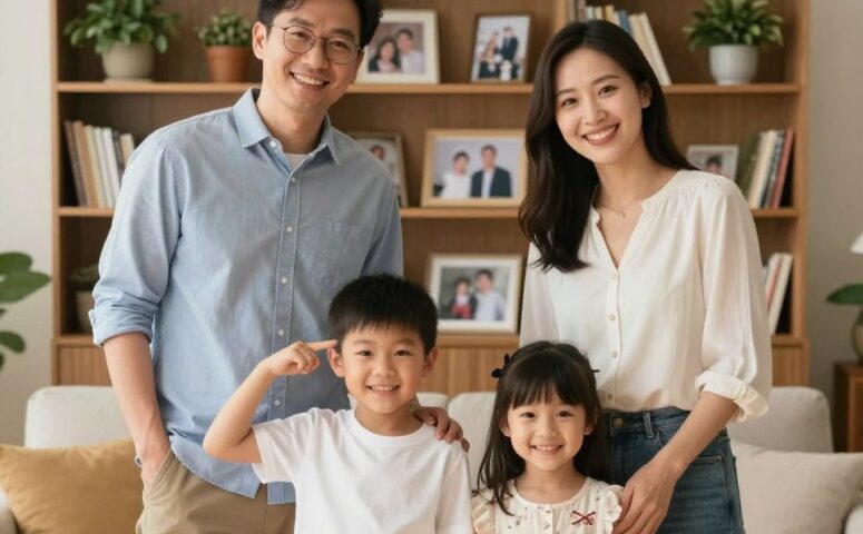 IA que faz foto em família