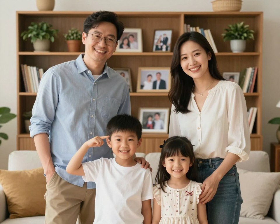 IA que faz foto em família