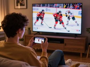 Assista NHL ao vivo grátis no celular