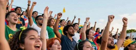 Como fazer a trend viral da arquibancada