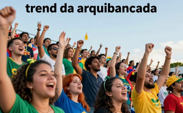 Como fazer a trend viral da arquibancada