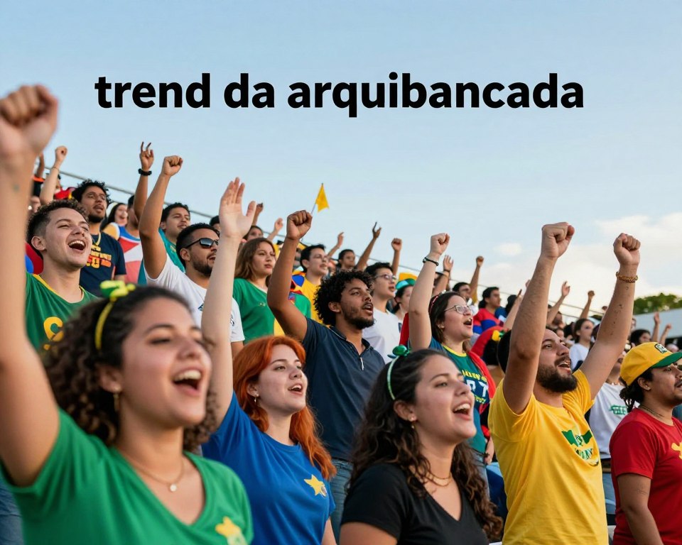 Como fazer a trend viral da arquibancada