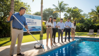Curso de Limpeza de Piscinas Gratuito com Certificado