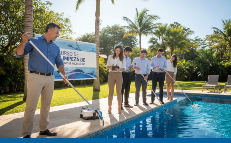 Curso de Limpeza de Piscinas Gratuito com Certificado