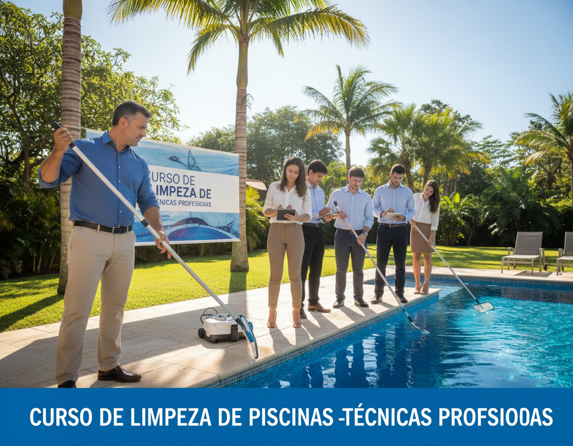 Curso de Limpeza de Piscinas Gratuito com Certificado