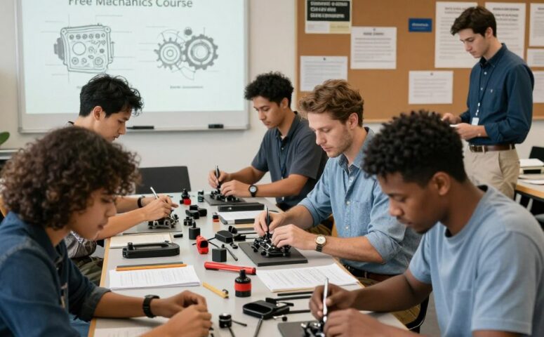 Curso grátis de mecânica com certificado