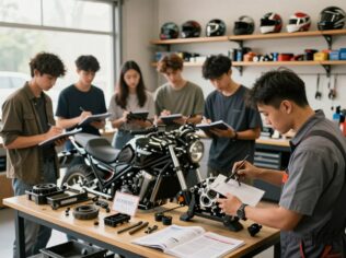 Curso de mecânica de motocicleta gratuito