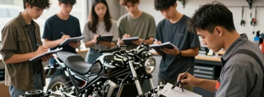 Curso de mecânica de motocicleta gratuito