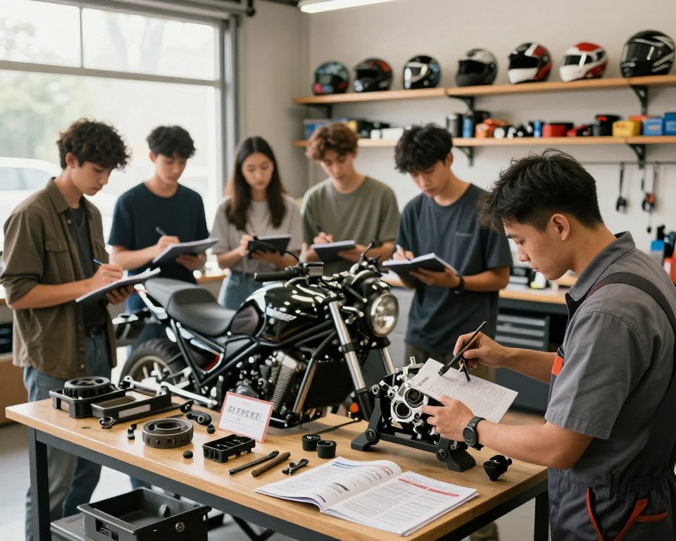 Curso de mecânica de motocicleta gratuito