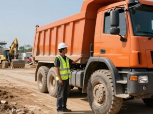 Curso de Operador de Caminhão Basculante