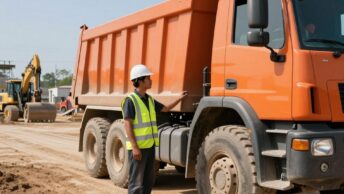 Curso de Operador de Caminhão Basculante