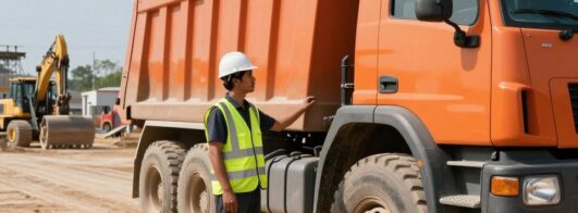 Curso de Operador de Caminhão Basculante
