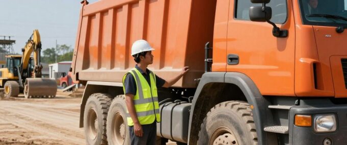 Curso de Operador de Caminhão Basculante