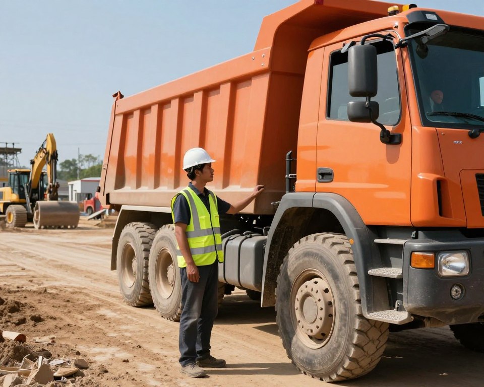 Curso de Operador de Caminhão Basculante