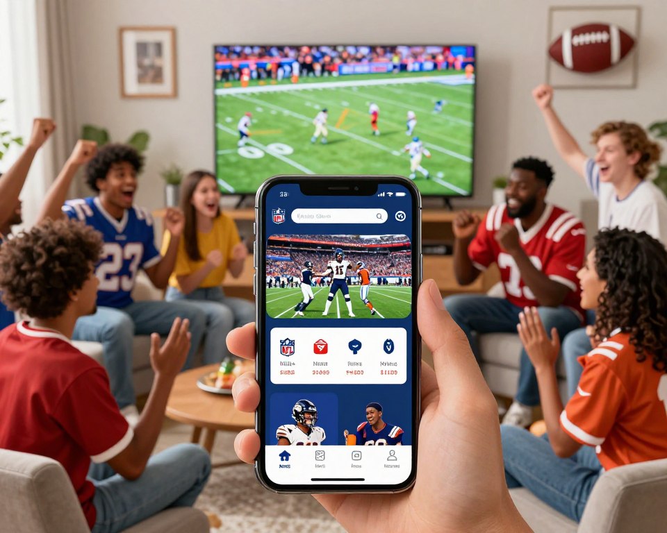 Recursos do app oficial da NFL Recursos do app oficial da NFL