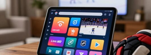 Aplicativos para assistir à NHL ao vivo