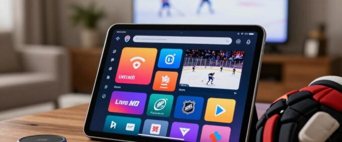 Aplicativos para assistir à NHL ao vivo