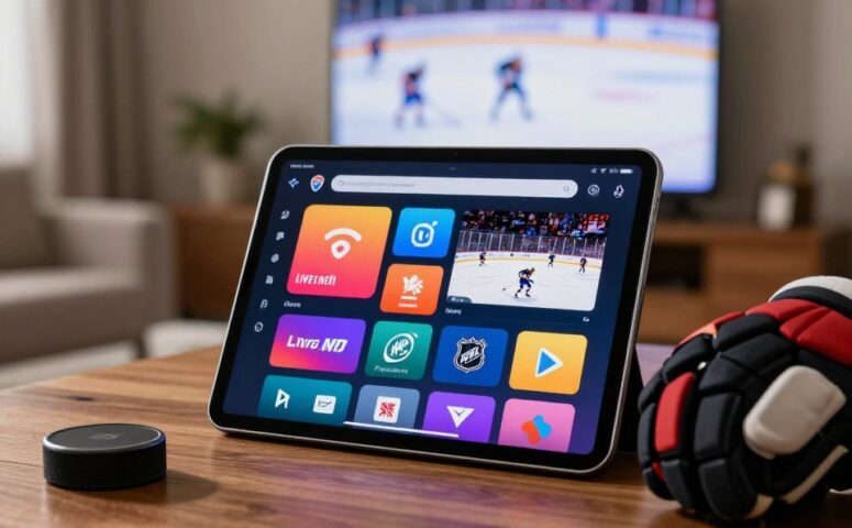 Aplicativos para assistir à NHL ao vivo