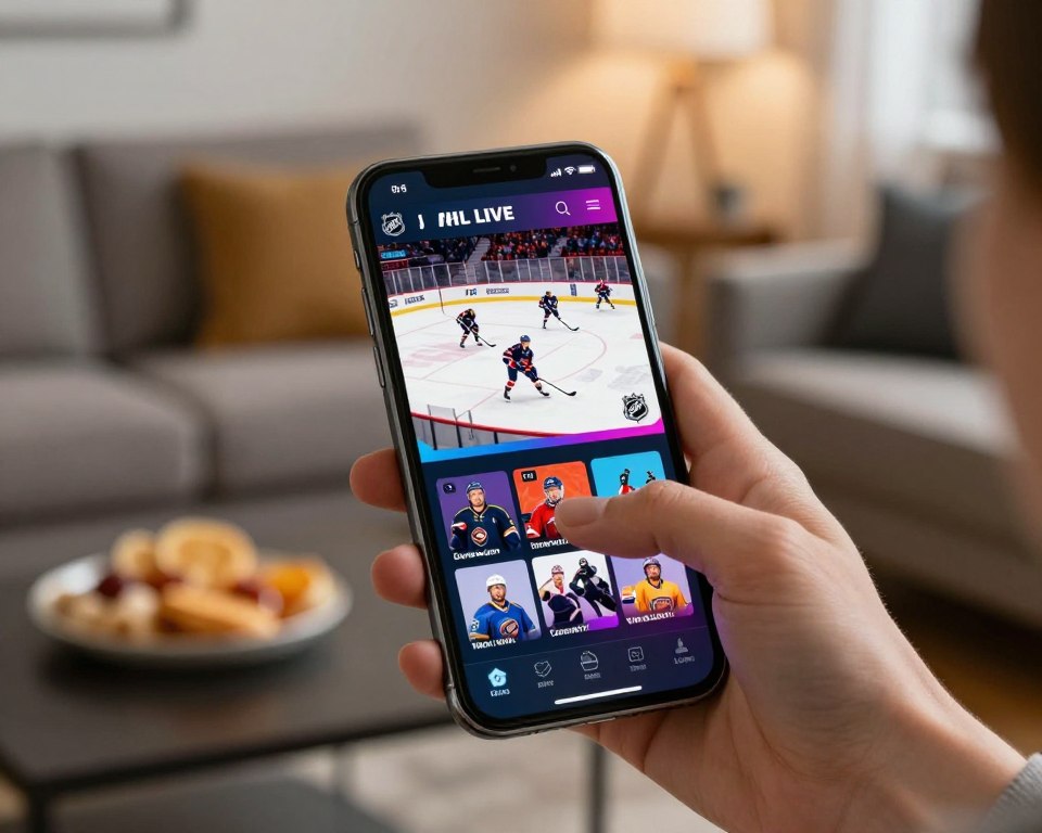 app oficial NHL ao vivo